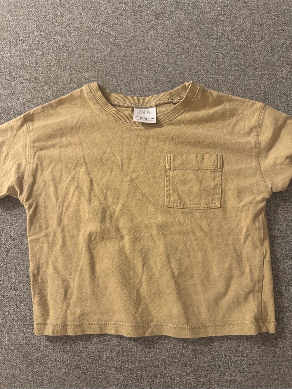 5/$15- Zara shirt size 12-18 months